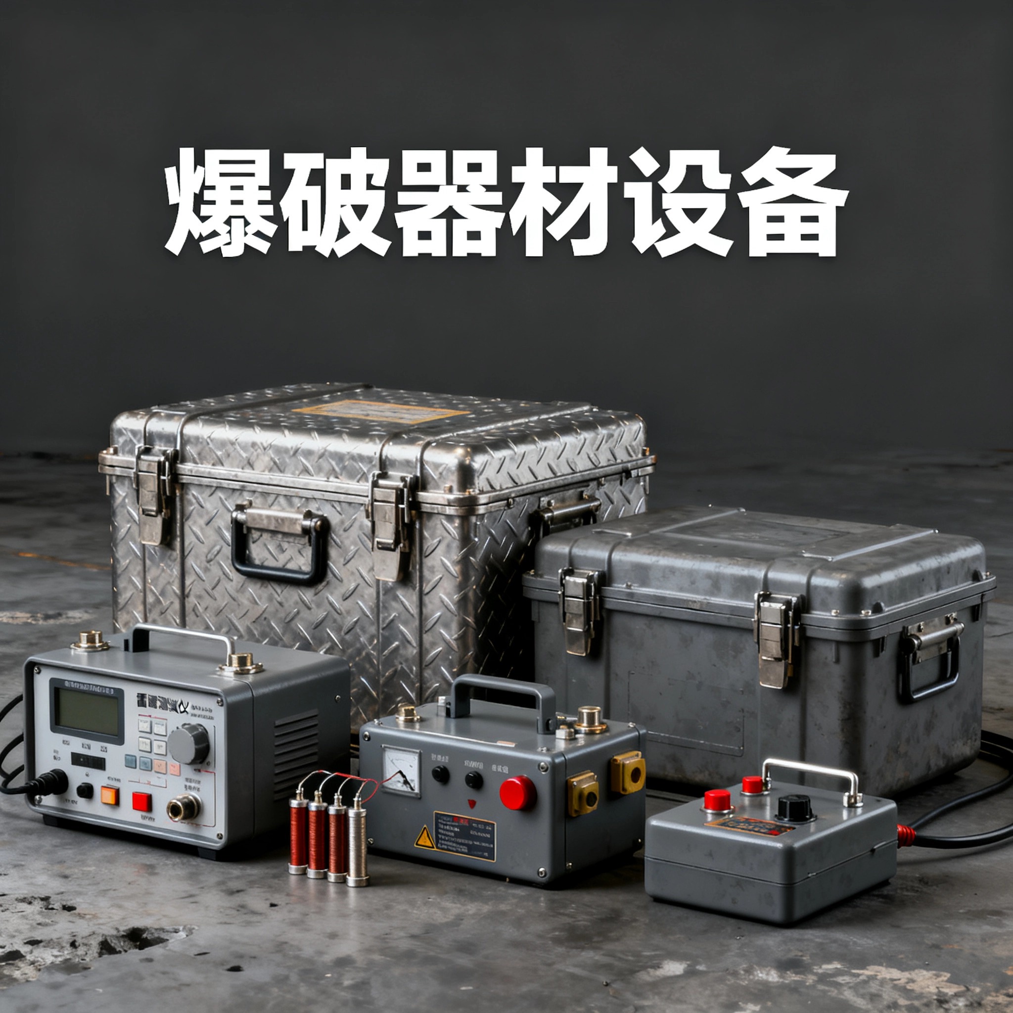 田林爆破工程师的“兵器库”：常用器材一册通